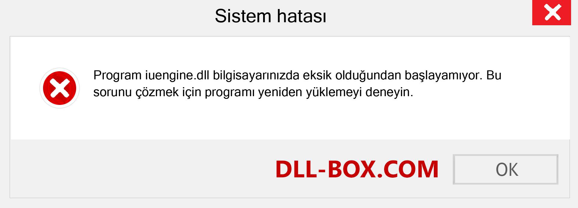 iuengine.dll dosyası eksik mi? Windows 7, 8, 10 için İndirin - Windows'ta iuengine dll Eksik Hatasını Düzeltin, fotoğraflar, resimler